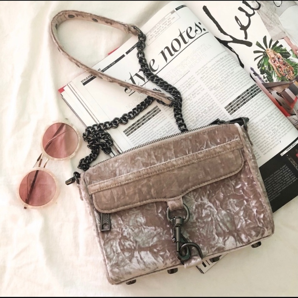 REBECCA MINKOFF m.a.c. velvet crossbody bag